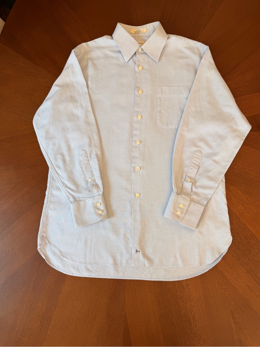 John W. Nordstrom Light Blue Oxford Button-Down Shirt